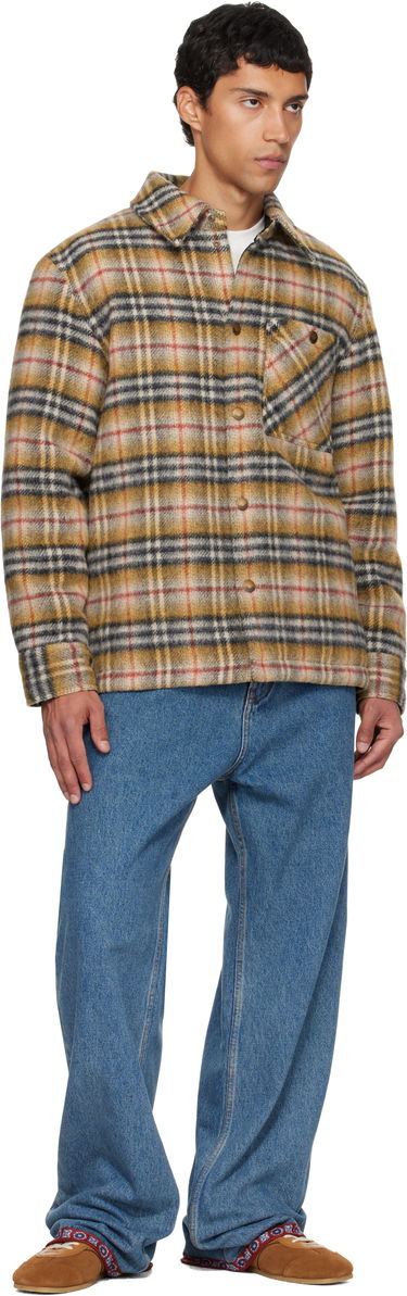 Jacka Burberry Burberry Check Insulated Jacket Gul | 8110913, 3