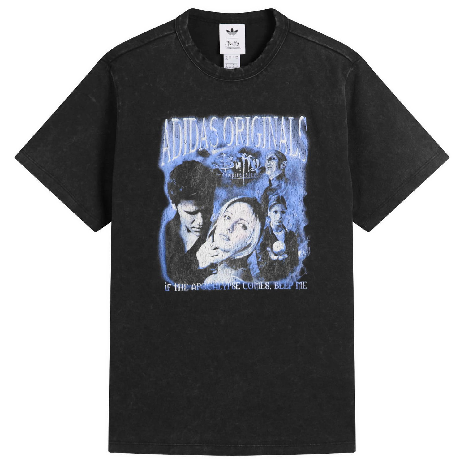 T-shirt adidas Originals Buffy the Vampire Slayer Graphic Tee Svart | JX1278, 0