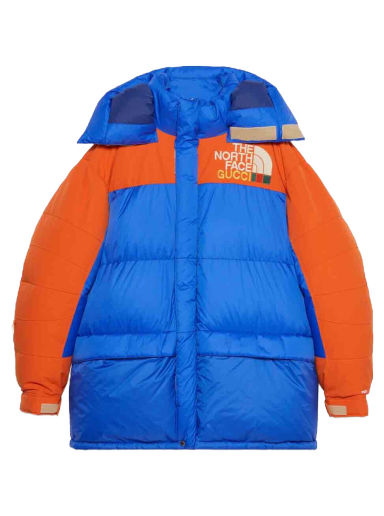 Pufferjacka Gucci The North Face x Down Coat Blå | 663895 XAADJ 4394