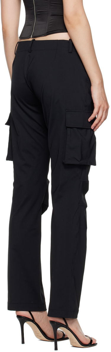 Cargo byxor Miaou Miaou Raven Cargo Trousers Svart | 1019-CL-BLK, 2