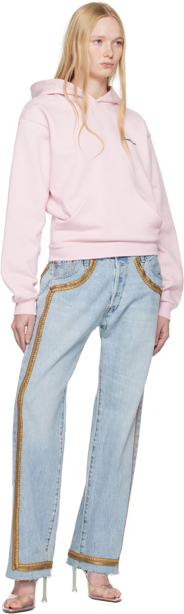 Sweatshirt Coperni Coperni Disney Crown Hoodie Rosa | DJS152F5035, 4