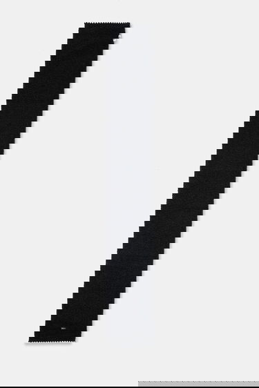 Halsduk UGG Fleece Scarf with Scalloped Trim Svart | 101021-BLK, 3