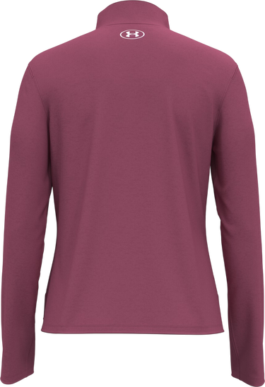 Sweatshirt Under Armour UA Tech™ Wordmark Tape Long Sleeve ½ Zip Rosa | 6005100-659, 1