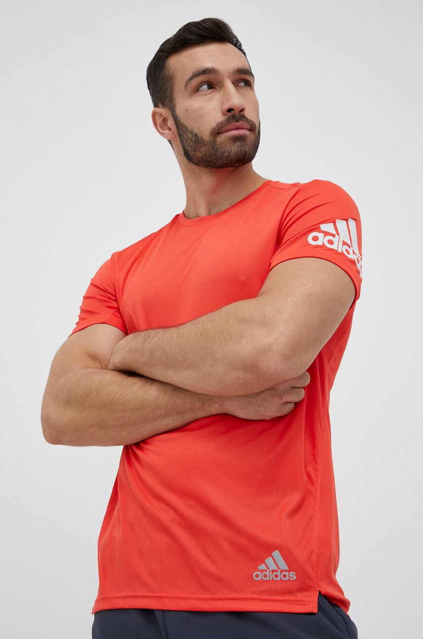 T-shirt adidas Performance Run It Tee Röd | IC7641, 0