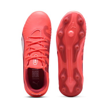 Sneakers och skor Puma KING MATCH FG/AG Soccer Cleats Röd | 108320_01, 3