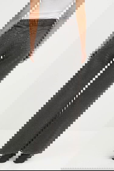 Jeans OUR LEGACY Our Legacy Treble Cut High Waist Jeans Svart | W2255TCC, 2