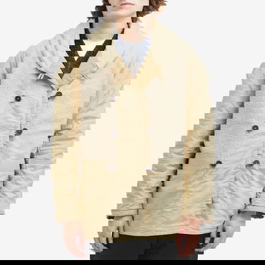 Rockar Universal Works Reversible Mackinaw Jacket Beige | 31107-SND, 4