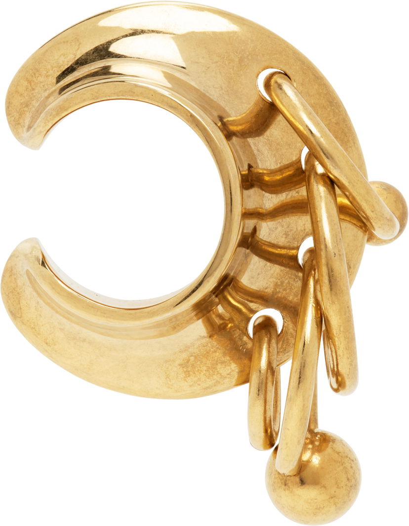 Örhängen Jean Paul Gaultier Jean Paul Gaultier 'The Multi-Piercing' Ear Cuff Metallisk | 24/25-U-BO038-X053-92