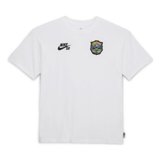 T-shirt Nike SB Skate Graphic T-Shirt Vit | FZ4109-100