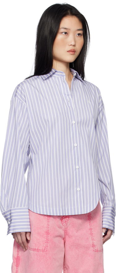 Skjorta The Attico Attico Eliza Striped Shirt Purpur | 250WCH00014 CCC051AA, 1