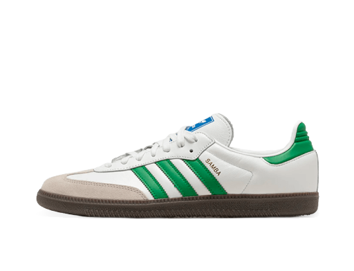 Sneakers och skor adidas Originals Samba OG White Green Vit | IG1024