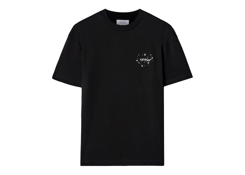 T-shirt Off-White Arrows-Motif Short-Sleeve T-Shirt Black Svart | OWAA089F23JER0061001