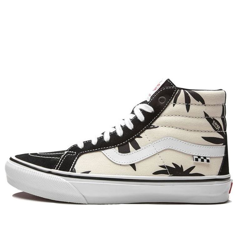 Sneakers och skor Vans SK8-HI Reissue Grosso 88 Black Palms Beige | VN0A5KYR431