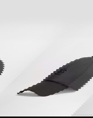 Keps Dolce & Gabbana Dolce & Gabbana Nylon Baseball Cap Svart | GH886ZFUS33N0000, 0