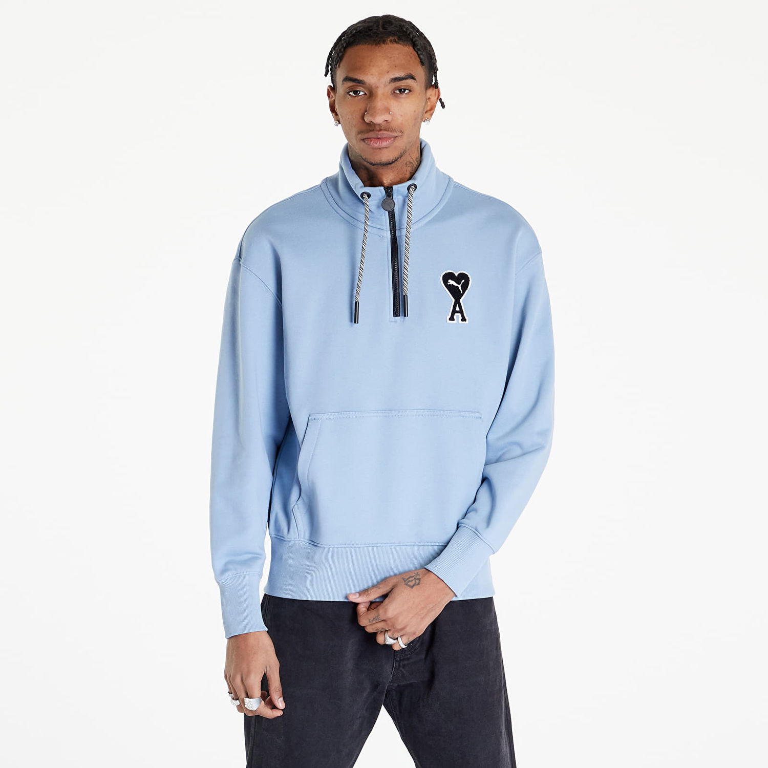 Sweatshirt Puma Sweatshirt x AMI Blå | 53599373, 0