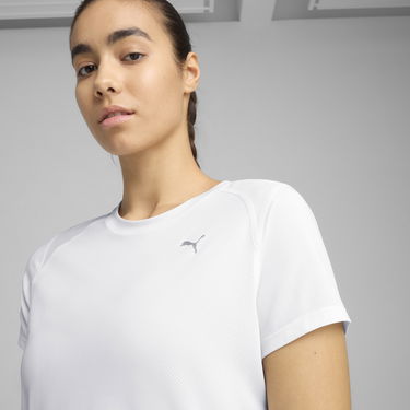 T-shirt Puma Run Graphic Mesh Tee Vit | 526659_02, 4