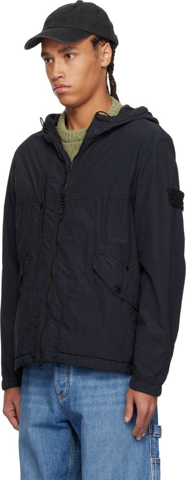 Vindjacka Stone Island Stone Island Nylon Ghost Jacket Svart | K1S15 4100032 S00F6, 3