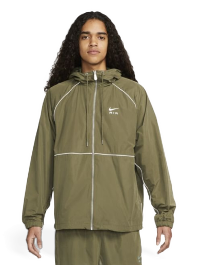 Vindjacka Nike Air Full-Zip Hooded Woven Jacket Grön | DQ4213-222