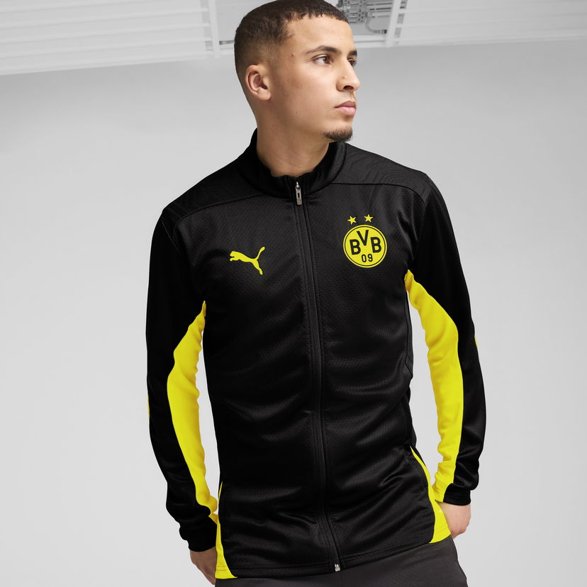 Vindjacka Puma Borussia Dortmund Men's Training Jacket Svart | 777615_02