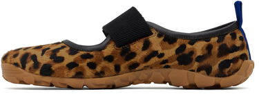 Kläder Wales Bonner Wales Bonner Mary Jane Flats Brun | WBW44050A 21040, 2