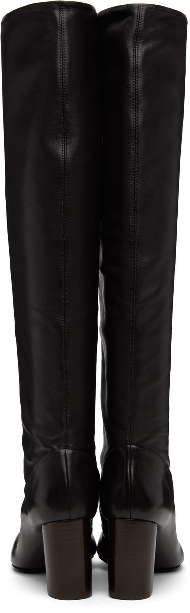 Sneakers och skor LEMAIRE LEMAIRE Glove Leather Knee Boots Svart | FO0159 LL0115, 1