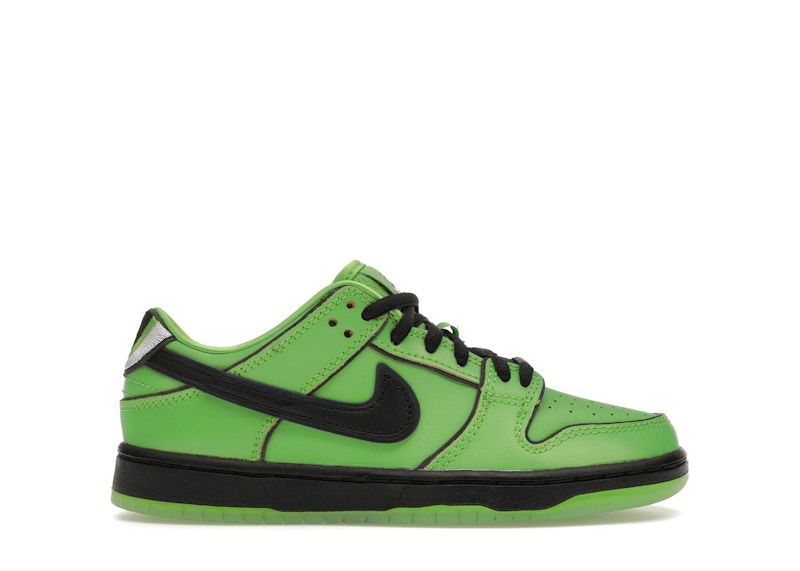 Sneakers och skor Nike SB SB Dunk Low The Powerpuff Girls Buttercup (PS) Grön | FZ8832-300