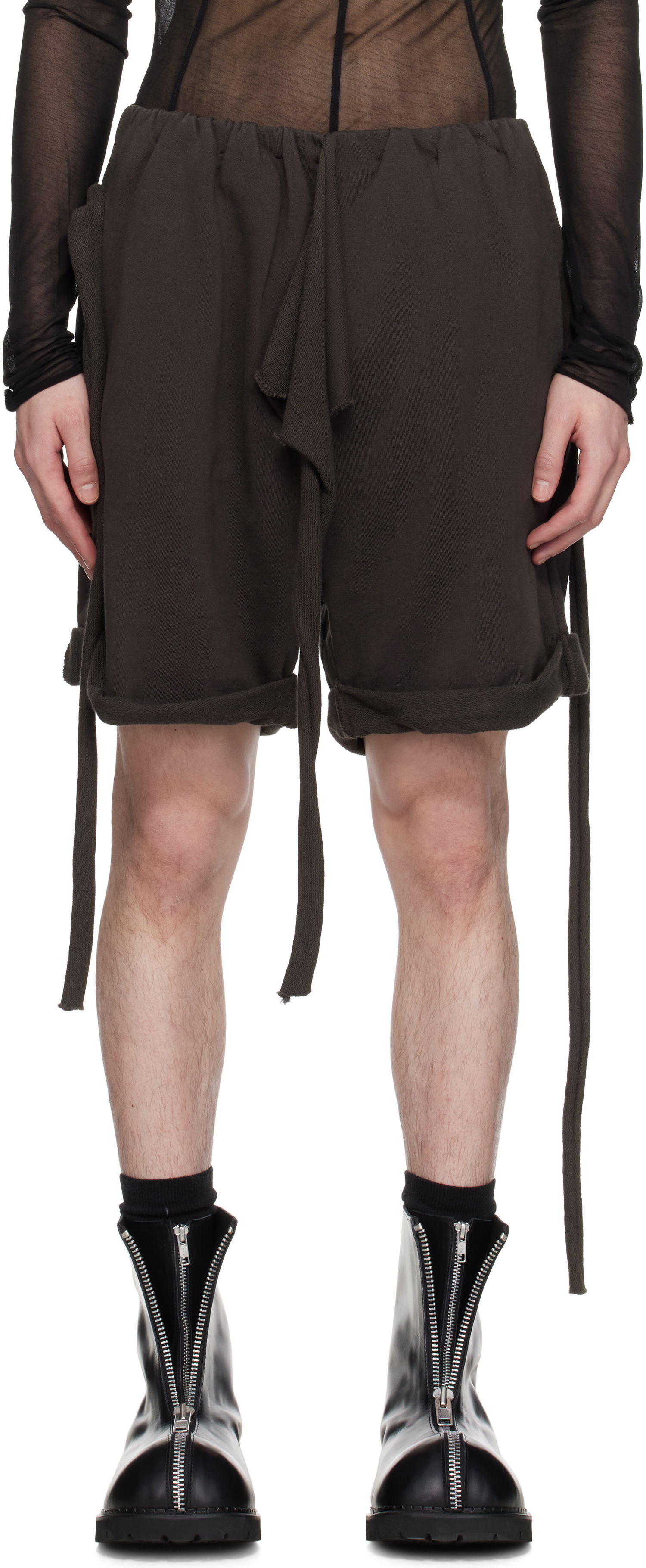 Shorts Ottolinger Ottolinger Otto Rolled Track Shorts Grå | 115-201615-02, 0
