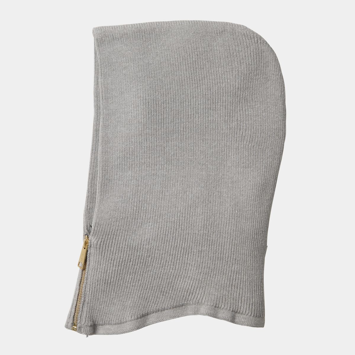 Kepsar och hattar Carhartt WIP Ribbed Knit Balaclava with Zipper Grå | A252036_2, 0