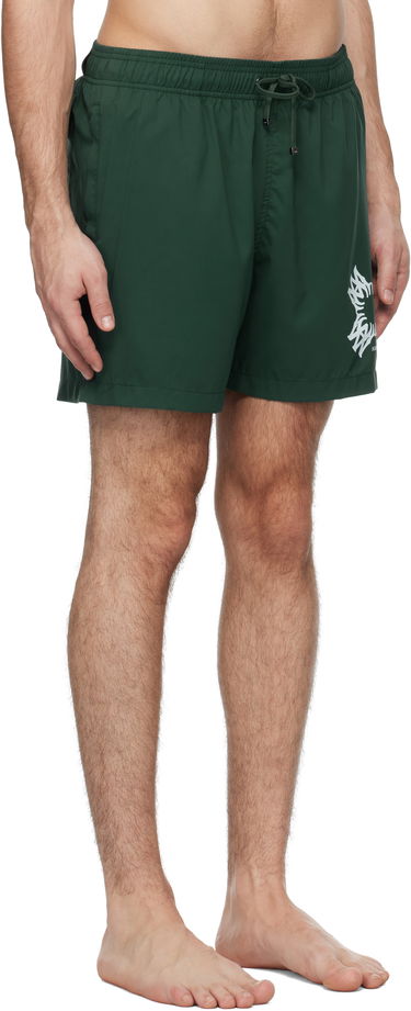 Badkläder AMIRI Quad Swim Shorts Grön | AMSWTK1025, 1
