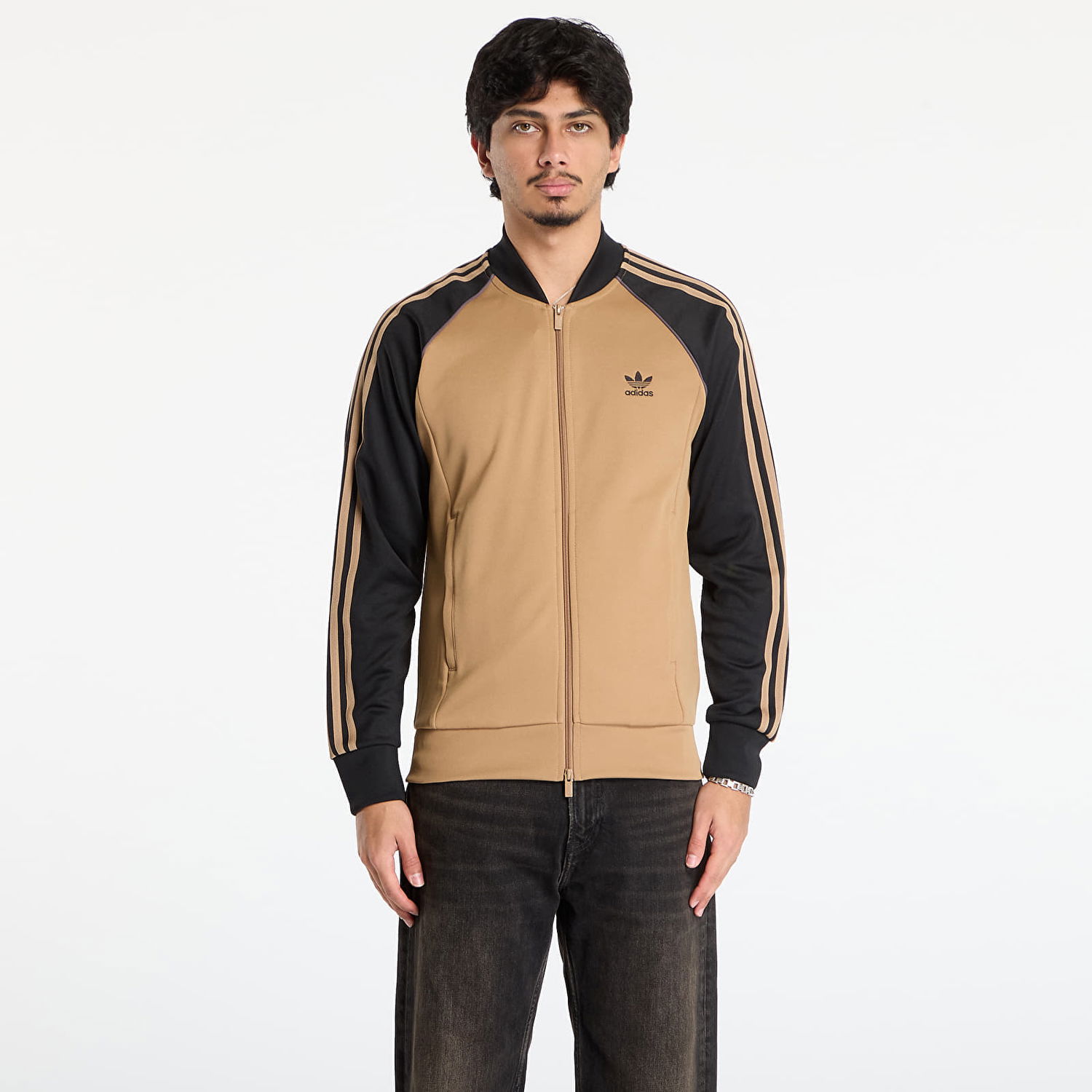 Bomberjacka adidas Originals Adicolor Classics SST Track Jacket Beige | JY1292, 0