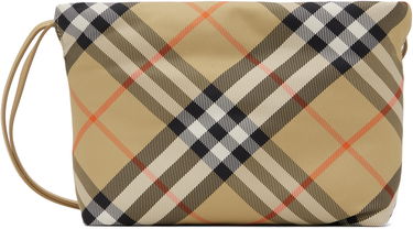 Tygpåse Burberry Burberry Kids Check Pouch Beige | 8096210, 0