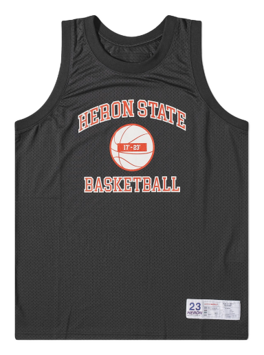 Linne HERON PRESTON 23 Basketball Tank Top Svart | HMVO001S23JER0011025