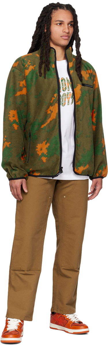 Jacka BILLIONAIRE BOYS CLUB Billionaire Boys Club Camouflage Reversible Fleece Jacket Grön | B23115, 4