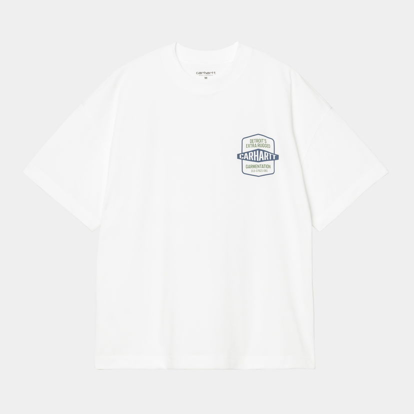 T-shirt Carhartt WIP Short Sleeve Networks T-Shirt Vit | I035624_9