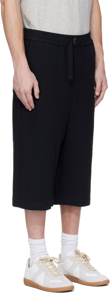 Shorts AMI AMI Paris Elasticated Shorts Beige | HSO310.CO0106, 4