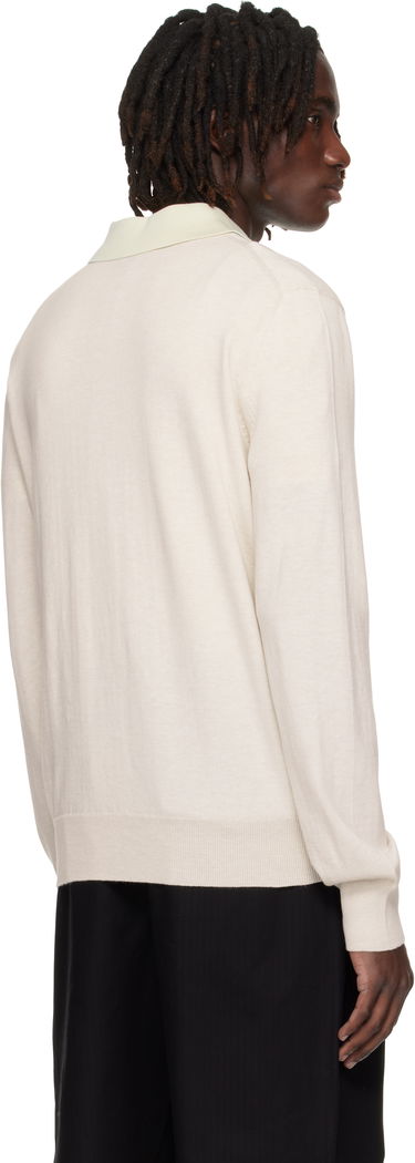 Sweater A.P.C. A.P.C. Gabin Anchor Logo Knit Sweater Beige | COGDK-H23412, 2