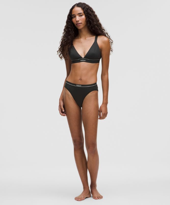 Trosor lululemon High-Rise Stretch Cotton Bikini Briefs Svart | prod20002459, 1