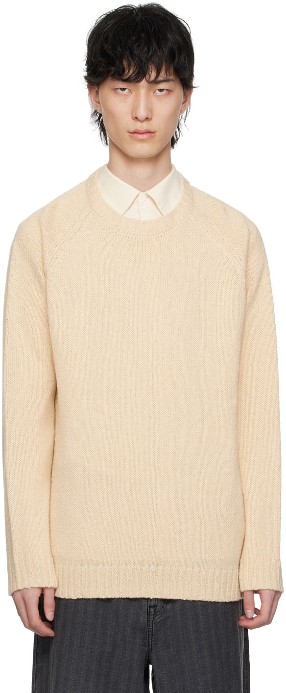 Sweater Won Hundred Otis Knit Sweater Beige | 2779-11084