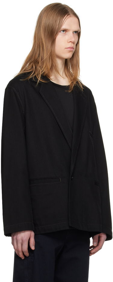 Rockar LEMAIRE Double-Breasted Blazer Svart | JA1038 LD1004, 1