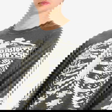 T-shirt Neighborhood Neighborhood x Bounty Hunter Skeleton Graphic Long Sleeve T-Shirt, Size Large Grå | 251PCBHN-LT01-BLK, 5