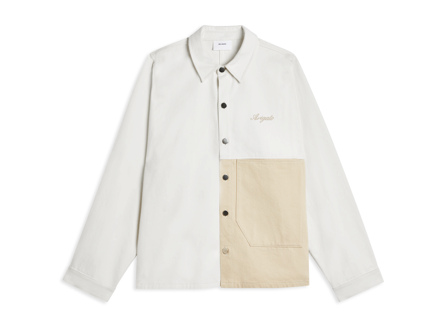 Skjorta AXEL ARIGATO Block Shirt Beige | A2159001, 1