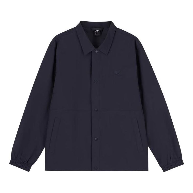 Vindjacka New Balance Urban Remix Coach Jacket Blå | AMJ33360-ECL, 0