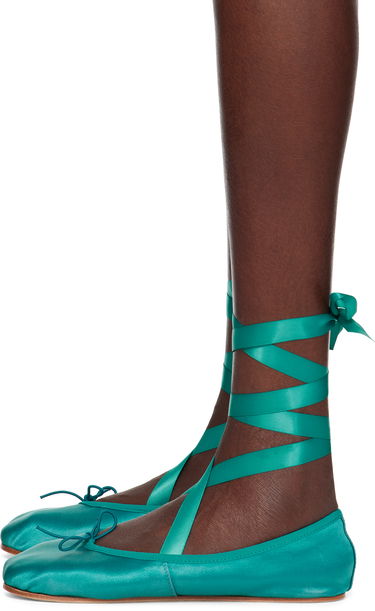 Kläder Repetto Repetto Sophia Ballerina Flats Grön | V4109SAT, 2