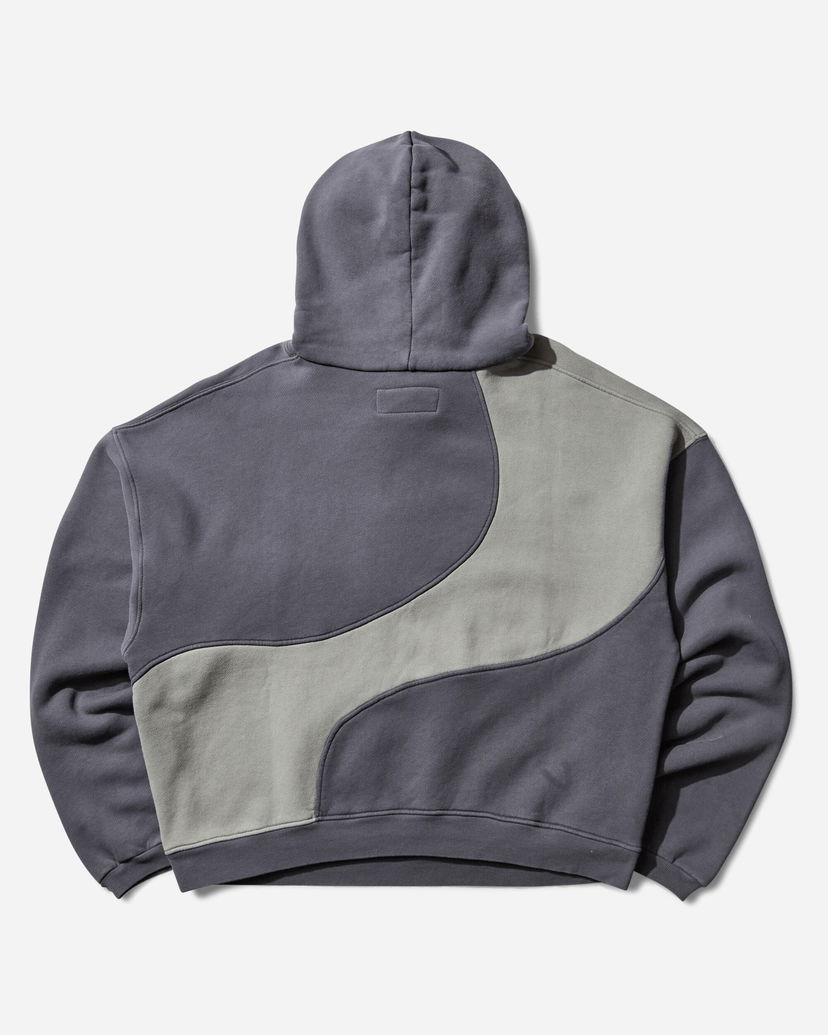 Sweatshirt ERL Wave Hoodie Grå | ERL11T024 2