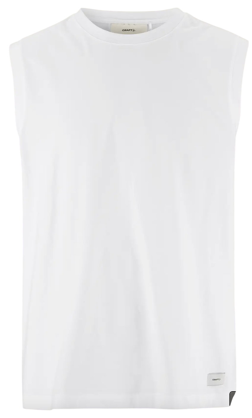 Linne Craft Craft Collective Relaxed Sleeveless T-Shirt Vit | 1916030-900000, 0