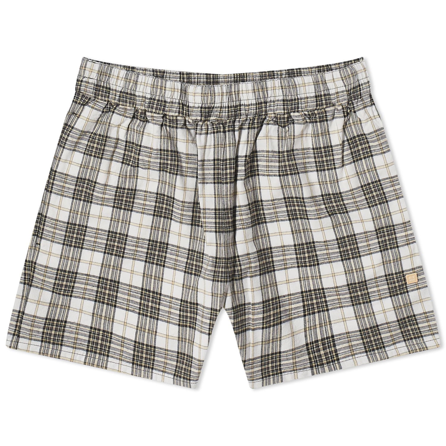 Shorts Acne Studios Face Roxx Check Shorts Svart | CE0044-AYT, 0