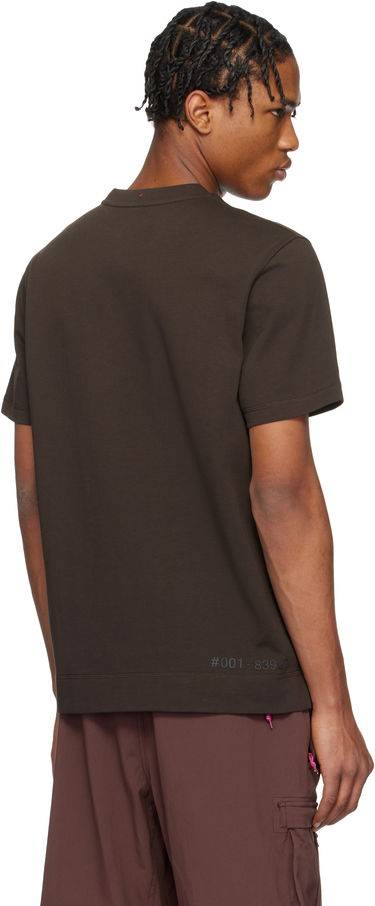 T-shirt Moncler Moncler Grenoble Logo Cotton T-Shirt Brun | K10978C0000783927, 2