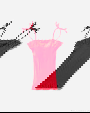 Linne OpéraSPORT Audruy Seamless Top Röd | SS25-A18 RED, 2