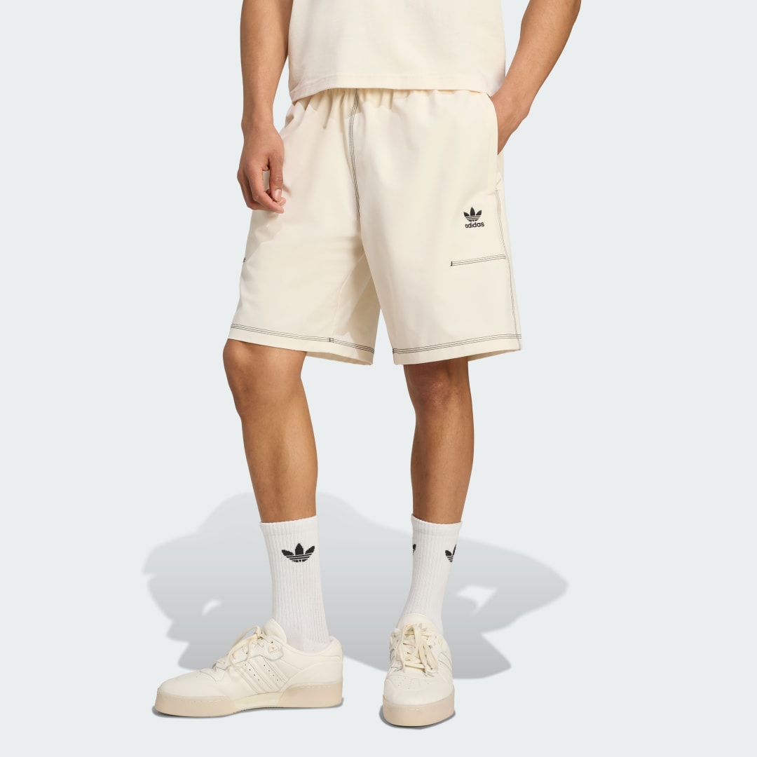 Shorts adidas Performance Trefoil Essentials Shorts Beige | KA8541, 0
