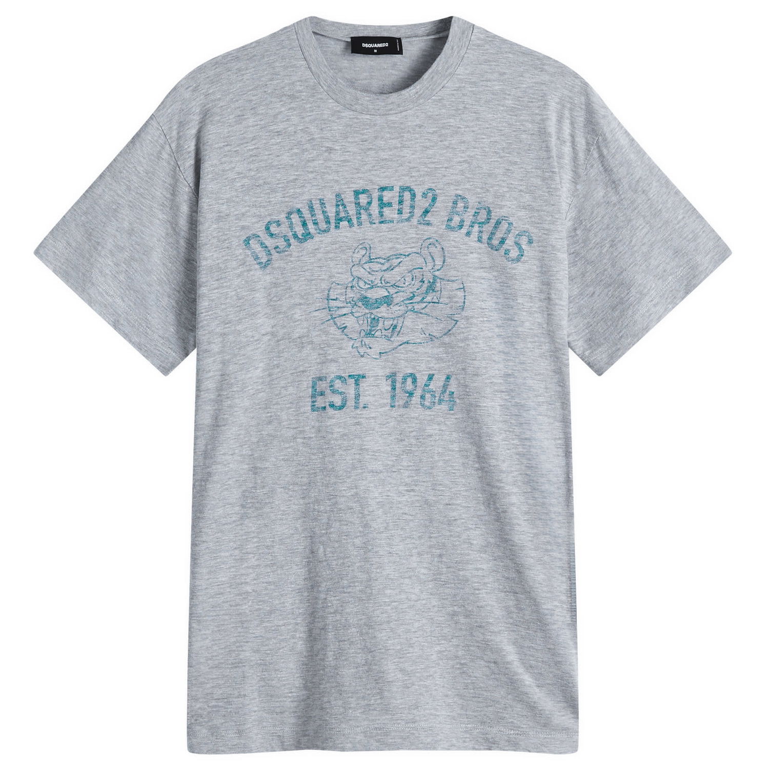 T-shirt DSQUARED2 Cool Fit Graphic T-Shirt in Grey Grå | S74GD1381-S22146-857M, 1